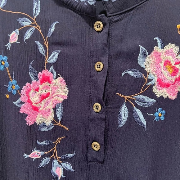 CINDY STACEY couture Embellished‎ Long Sleeve Dress with Mandarin Collar XXL - Picture 3 of 10